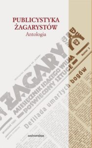 Okładka: Publicystyka żagarystów. Antologia