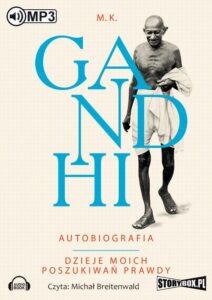 Okładka: Gandhi Autobiografia Dzieje moich poszukiwań prawdy
