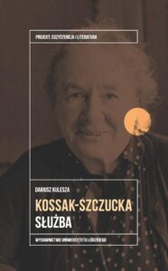 Okładka: Zofia Kossak-Szczucka. Służba