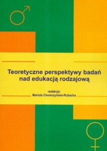 Okładka: Teoretyczne perspektywy badań nad edukacją rodzajową