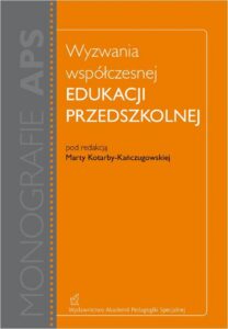 Okładka: Wyzwania współczesnej edukacji przedszkolnej