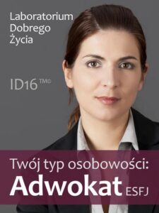 Okładka: Twój typ osobowości: Adwokat (ESFJ)