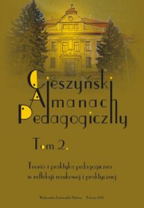 Okładka: Cieszyński Almanach Pedagogiczny. T. 2: Teoria i praktyka pedagogiczna w refleksji naukowej i praktycznej