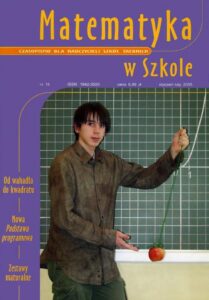 Okładka: Matematyka w Szkole. Czasopismo dla nauczycieli szkół średnich. Nr 16