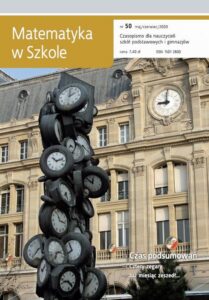 Okładka: Matematyka w Szkole. Czasopismo dla nauczycieli szkół podstawowych i gimnazjów. Nr 50