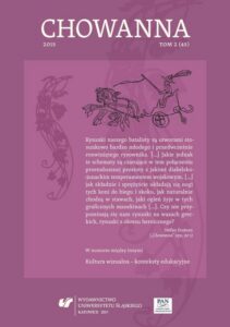 Okładka: Chowanna 2015. T. 2 (45): Kultura wizualna – konteksty edukacyjne