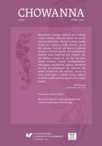 Okładka: Chowanna 2016. T. 1 (46): Kierunki rozwoju etyki pedagogicznej i teorii wychowania moralnego