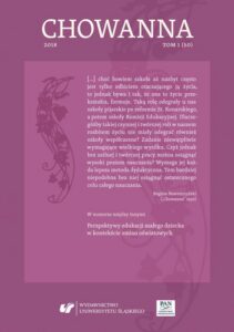 Okładka: Chowanna 2018. T. 1 (50): Perspektywy edukacji małego dziecka w kontekście zmian oświatowych