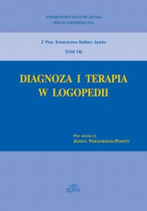 Okładka: Diagnoza i terapia w logopedii