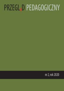 Okładka: Przegląd Pedagogiczny, nr 2/2020
