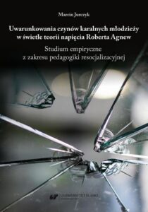 Okładka: Uwarunkowania czynów karalnych młodzieży w świetle teorii napięcia Roberta Agnew. Studium empiryczne z zakresu pedagogiki resocjalizacyjnej
