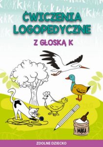 Okładka: Ćwiczenia logopedyczne z głoską K