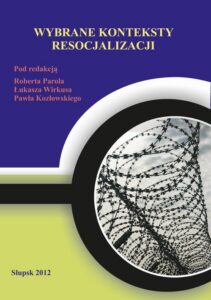 Okładka: Wybrane konteksty resocjalizacji