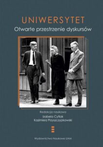 Okładka: Uniwersytet. Otwarte przestrzenie dyskursów