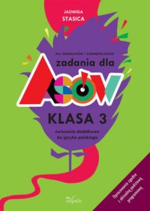 Okładka: Zadania dla asów Klasa 3. Dla siedmiolatków ośmiolatków i dziewięciolatków. Ćwiczenia dodatkowe do języka polskiego