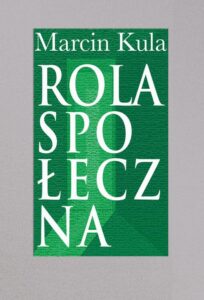 Okładka: Rola społeczna