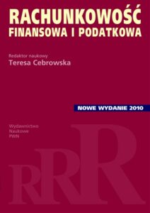 Okładka: Rachunkowość finansowa i podatkowa