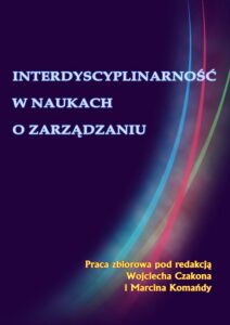 Okładka: Interdyscyplinarność w naukach o zarządzaniu