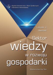 Okładka: Sektor wiedzy w rozwoju gospodarki