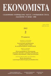 Okładka: Ekonomista 2012 nr 2