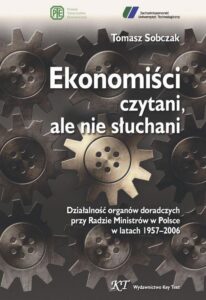 Okładka: Ekonomiści czytani, ale nie słuchani