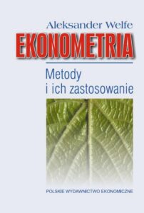 Okładka: Ekonometria. Metody i ich zastosowanie