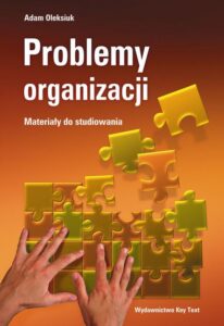 Okładka: Problemy organizacji - materiały do studiowania
