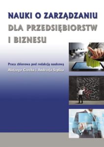 Okładka: Nauki o zarządzaniu dla przedsiębiorstw i biznesu