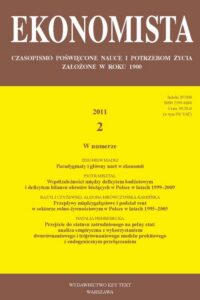 Okładka: Ekonomista 2011 nr 2