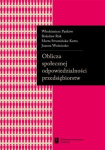 Okładka: Oblicza społecznej odpowiedzialności przedsiębiorstw