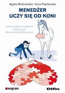 Okładka: Menedżer uczy się od koni. Innowacyjne zarządzanie inspirowane Horse Assisted Education