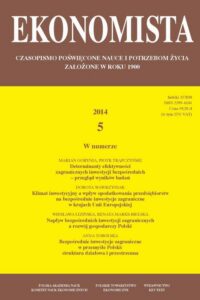 Okładka: Ekonomista 2014 nr 5
