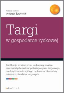 Okładka: Targi w gospodarce rynkowej