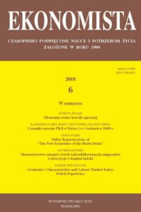 Okładka: Ekonomista 2010 nr 6