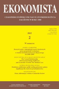 Okładka: Ekonomista 2015 nr 2
