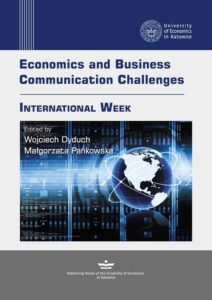 Okładka: Economics and Business Communication Challenges. International Week