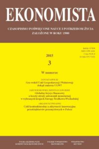 Okładka: Ekonomista 2015 nr 3