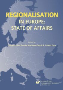Okładka: Regionalisation in Europe: The State of Affairs