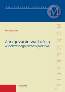 Okładka: Zarządzanie wartością współczesnego przedsiębiorstwa