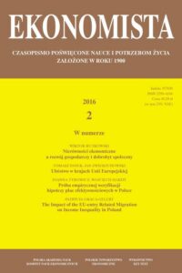 Okładka: Ekonomista 2016 nr 2