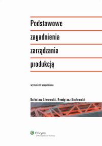 Okładka: Podstawowe zagadnienia zarządzania produkcją