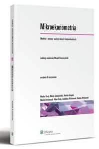 Okładka: Mikroekonometria. Modele i metody analizy danych indywidualnych