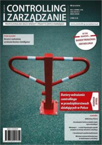 Okładka: Controlling i Zarządzanie (nr 3/2016)