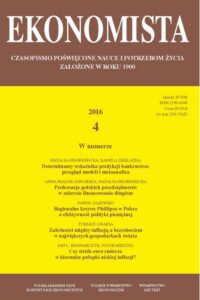 Okładka: Ekonomista 2016 nr 4