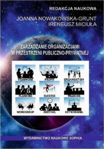 Okładka: Zarządzanie organizacjami w przestrzeni publiczno-prywatnej