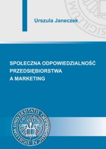 Okładka: Społeczna odpowiedzialność przedsiębiorstwa a marketing