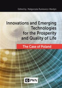 Okładka: Innovations and Emerging Technologies for the Prosperity and Quality of Life