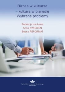 Okładka: Biznes w kulturze – kultura w biznesie