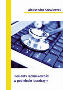 Okładka: Elementy rachunkowości w podmiocie leczniczym