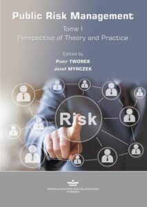 Okładka: Public Risk Management. Tome 1. Perspective of Theory and Practice